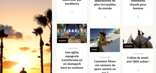 Capture d'écran de la page d'accueil du magazine Street and Style.fr