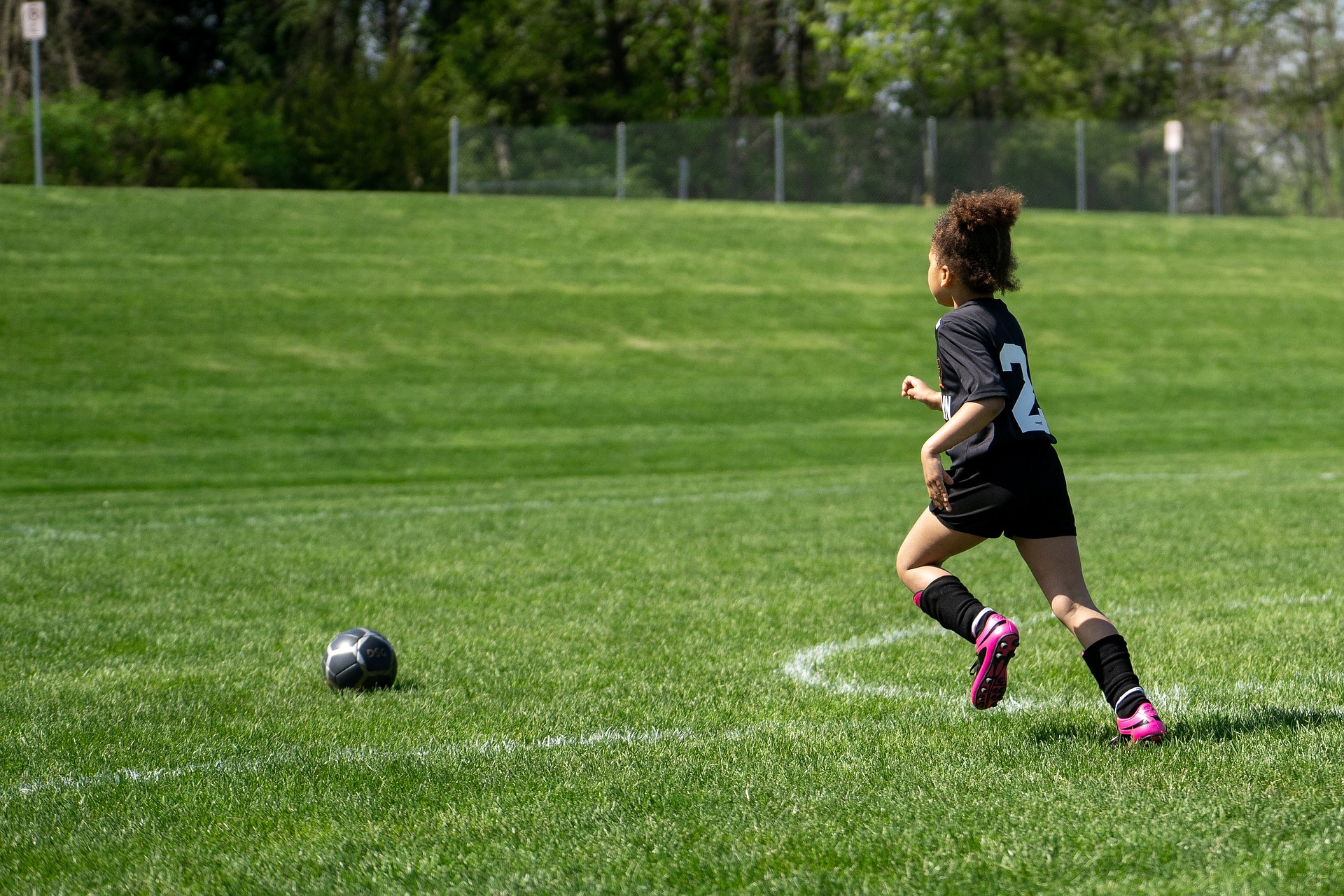 Inscrire votre fille au football